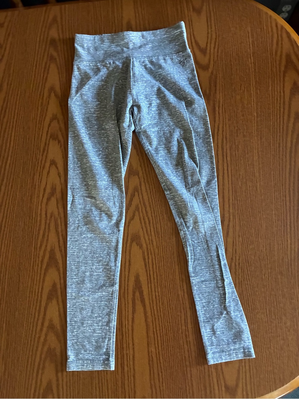 Justice Heather Gray Girls' Stretch Leggings